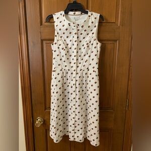 Boden Leila Polkadot Shirt Dress NWT